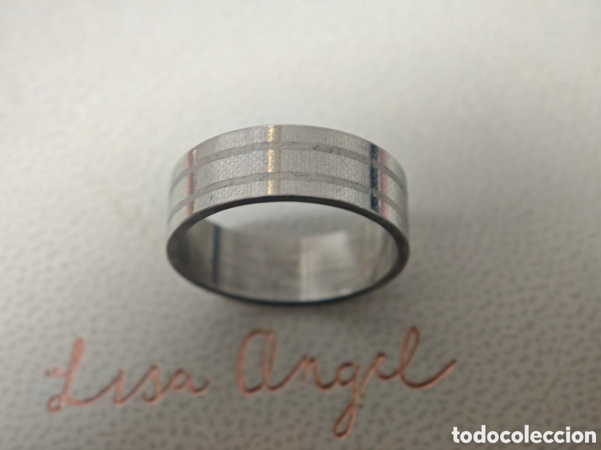 Joyeria: Anillo de acero inoxidable nuevo - Foto 2