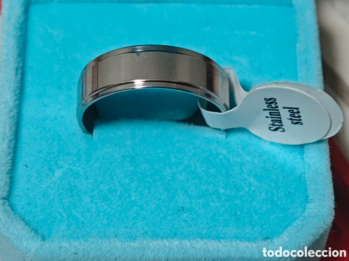 Joyeria: Anillo acero inoxidable nuevo - Foto 3