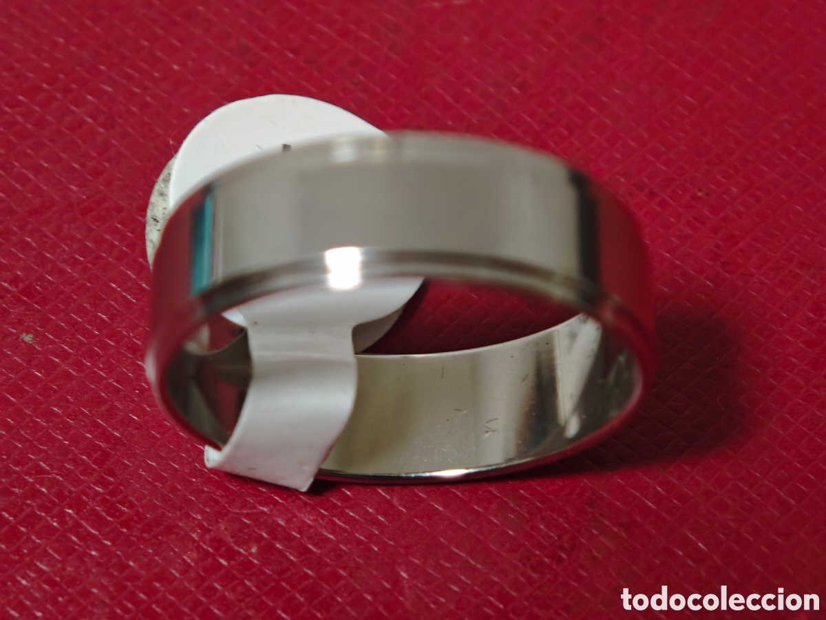 Joyeria: Anillo acero inoxidable nuevo