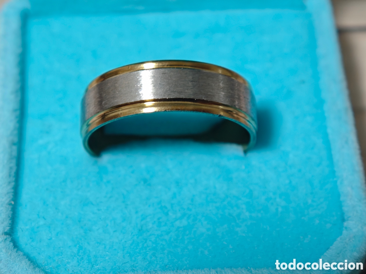 Joyeria: Bonito anillo de acero inoxidable nuevo - Foto 4