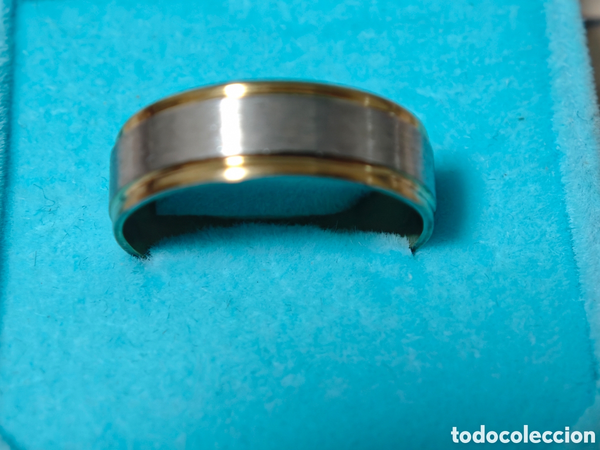 Joyeria: Bonito anillo de acero inoxidable nuevo - Foto 1