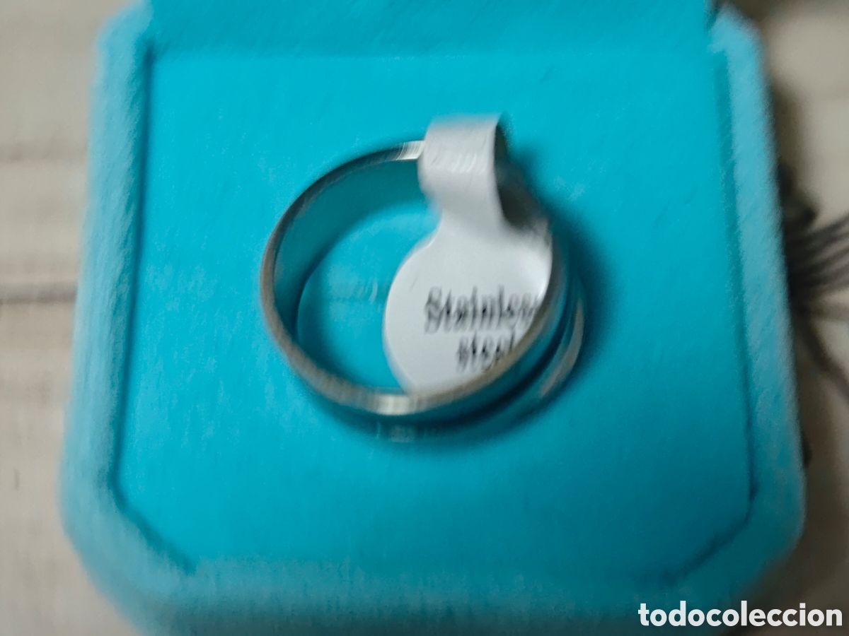 Joyeria: Anillo de acero inoxidable nuevo - Foto 4