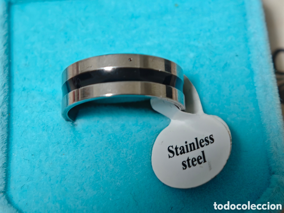 Joyeria: Anillo de acero inoxidable nuevo - Foto 1