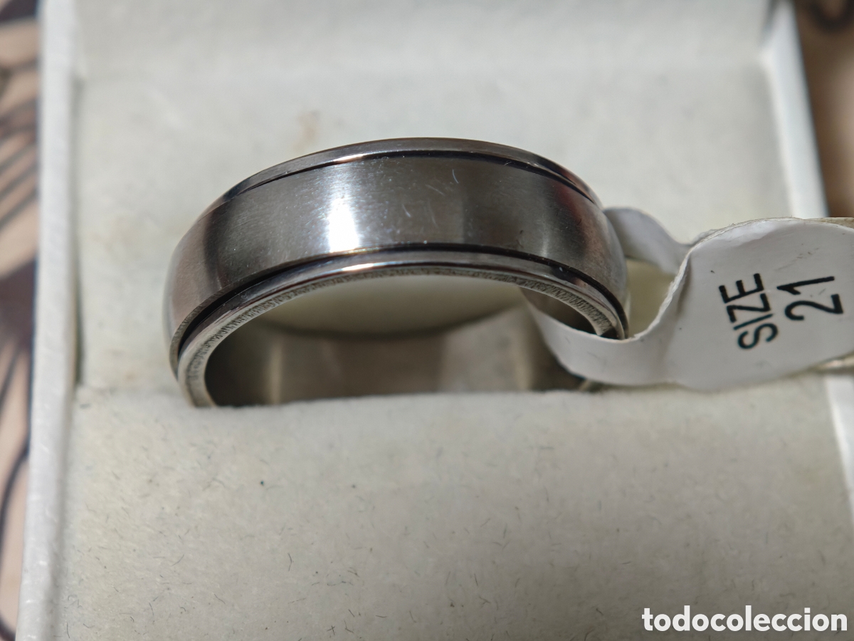 Joyeria: Juanito anillo de acero inoxidable nuevo - Foto 2