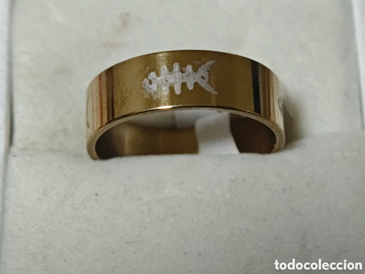 Joyeria: Anillo de acero inoxidable nuevo