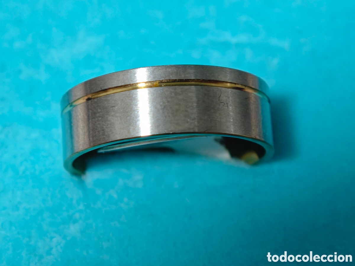Joyeria: Anillo de acero inoxidable nuevo - Foto 7