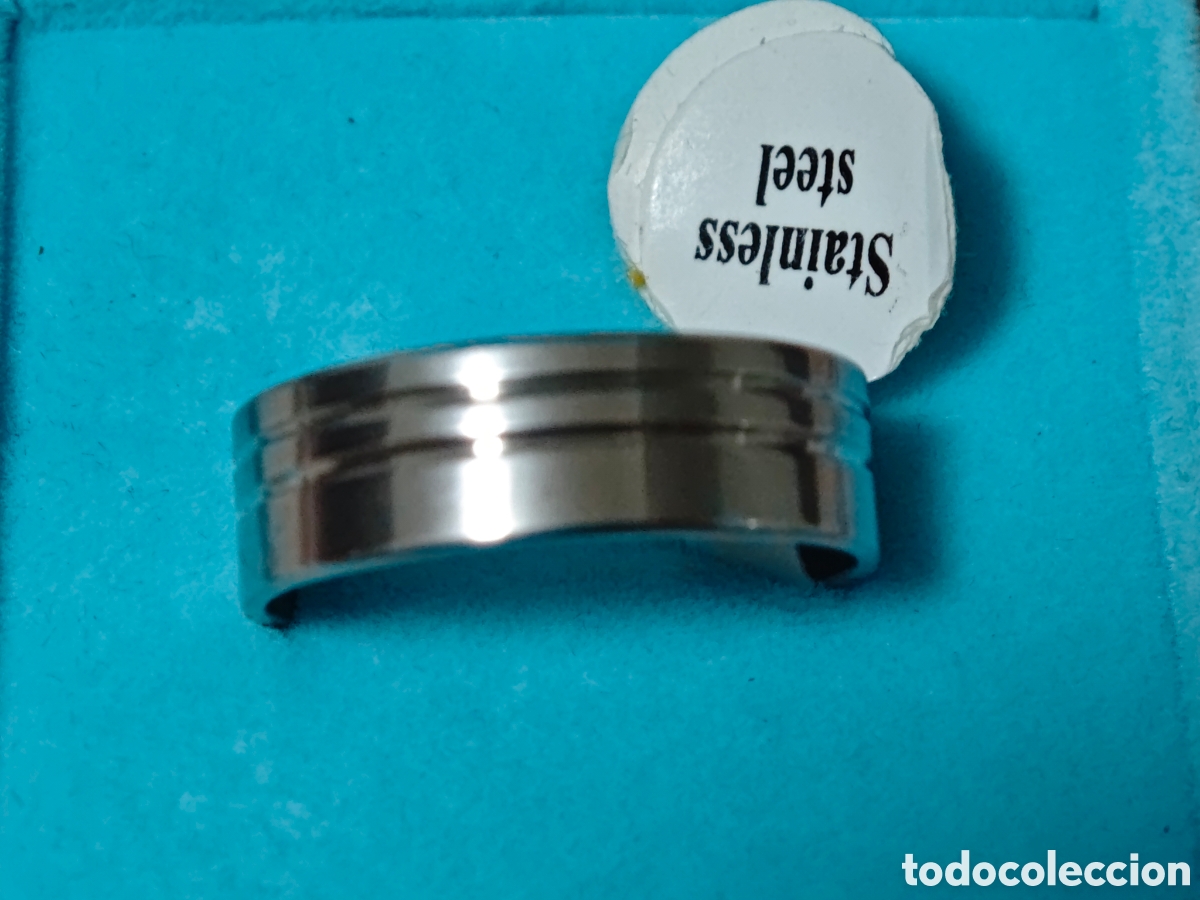 Joyeria: Anillo de acero inoxidable nuevo - Foto 2