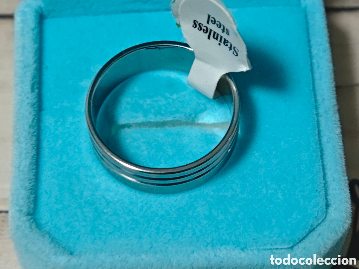 Joyeria: Anillo de acero inoxidable nuevo - Foto 3