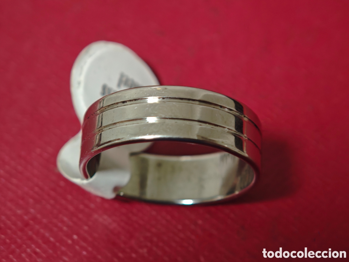 Joyeria: Bonito anillo de acero inoxidable nuevo - Foto 2