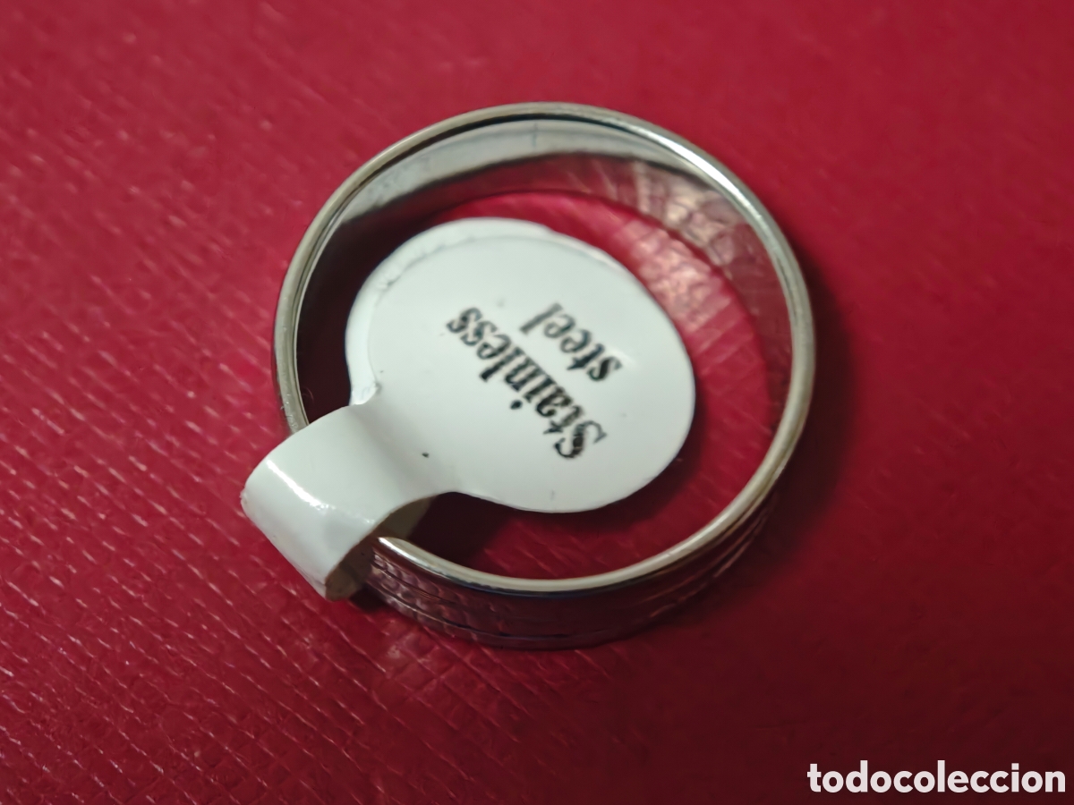 Joyeria: Bonito anillo de acero inoxidable nuevo - Foto 4