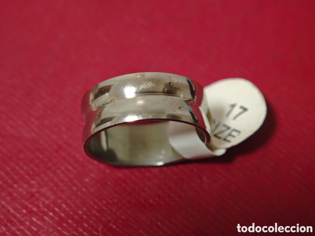 Joyeria: Anillo de acero inoxidable nuevo