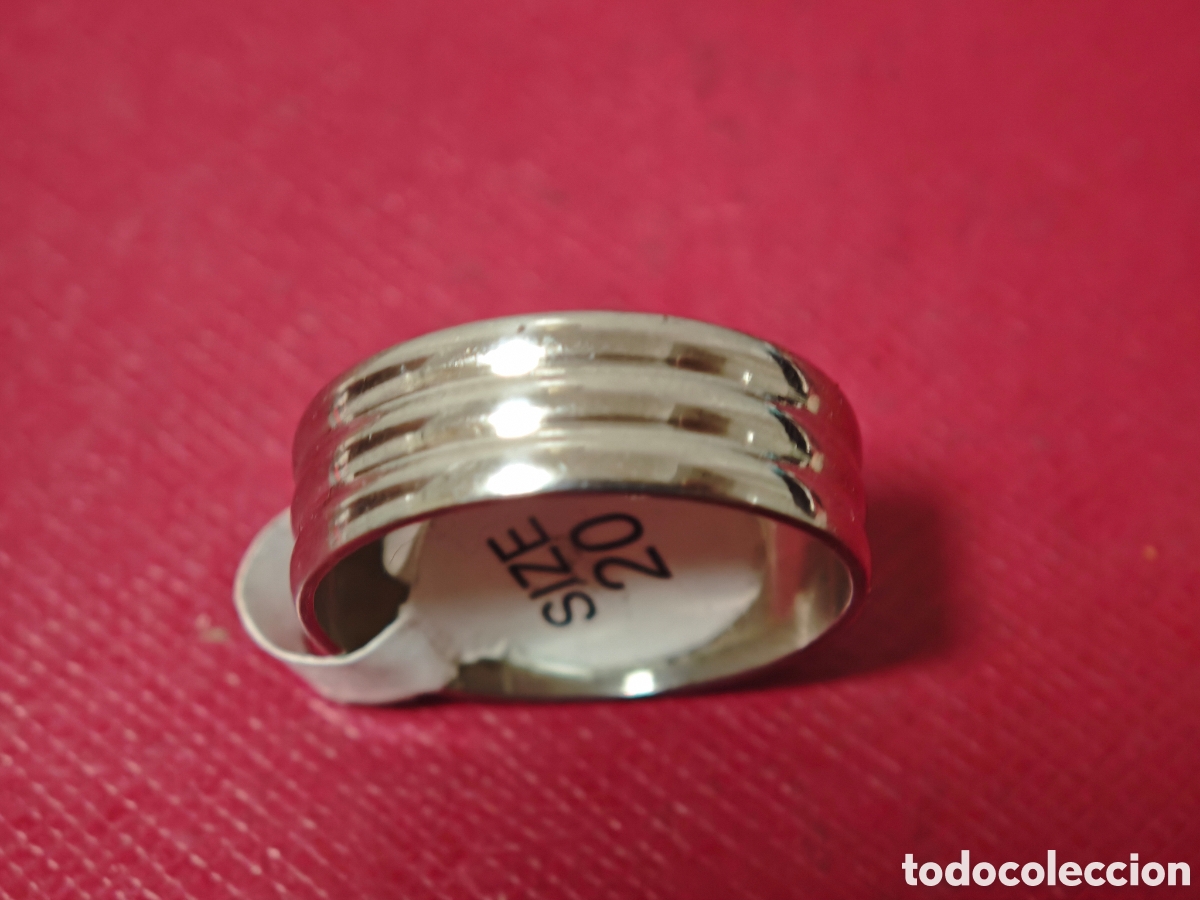 Joyeria: Anillo de acero inoxidable nuevo - Foto 2