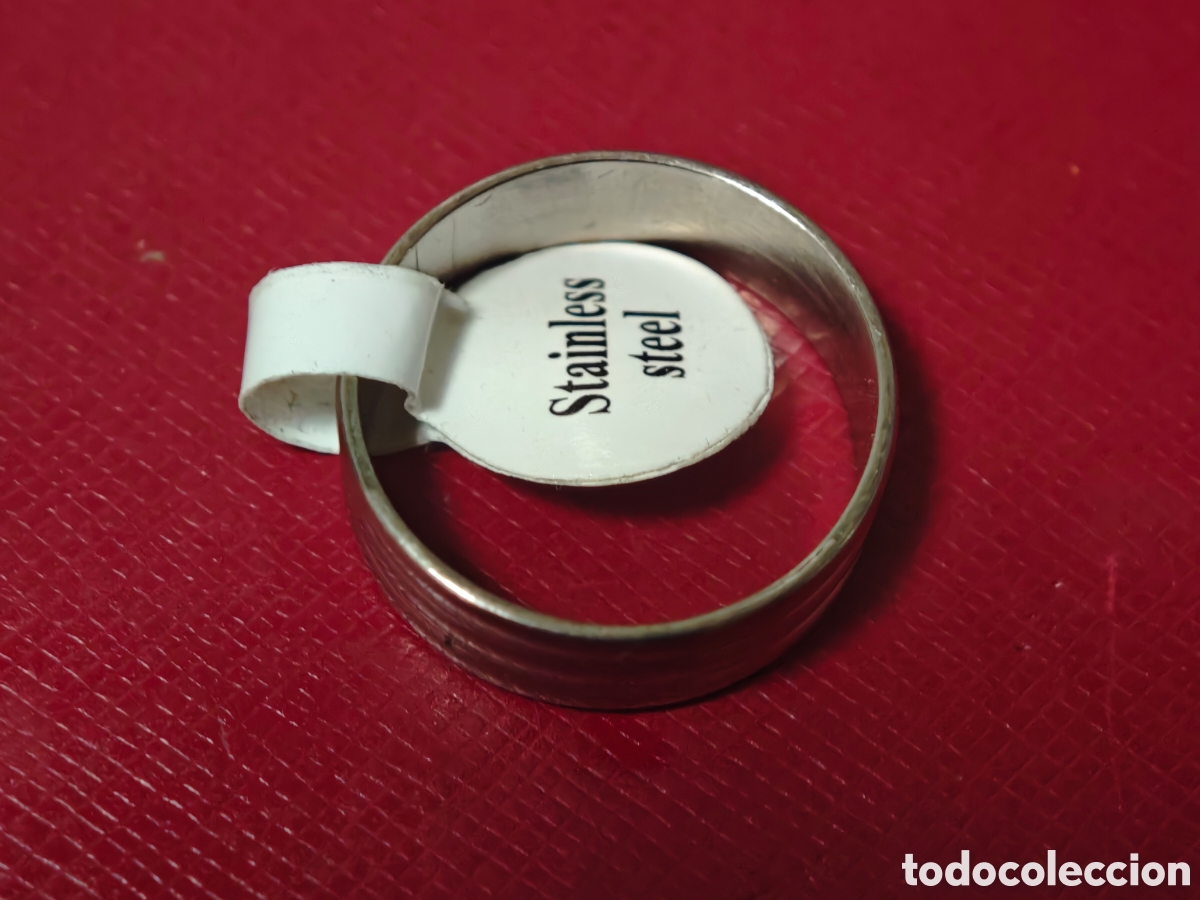 Joyeria: Anillo de acero inoxidable nuevo - Foto 3
