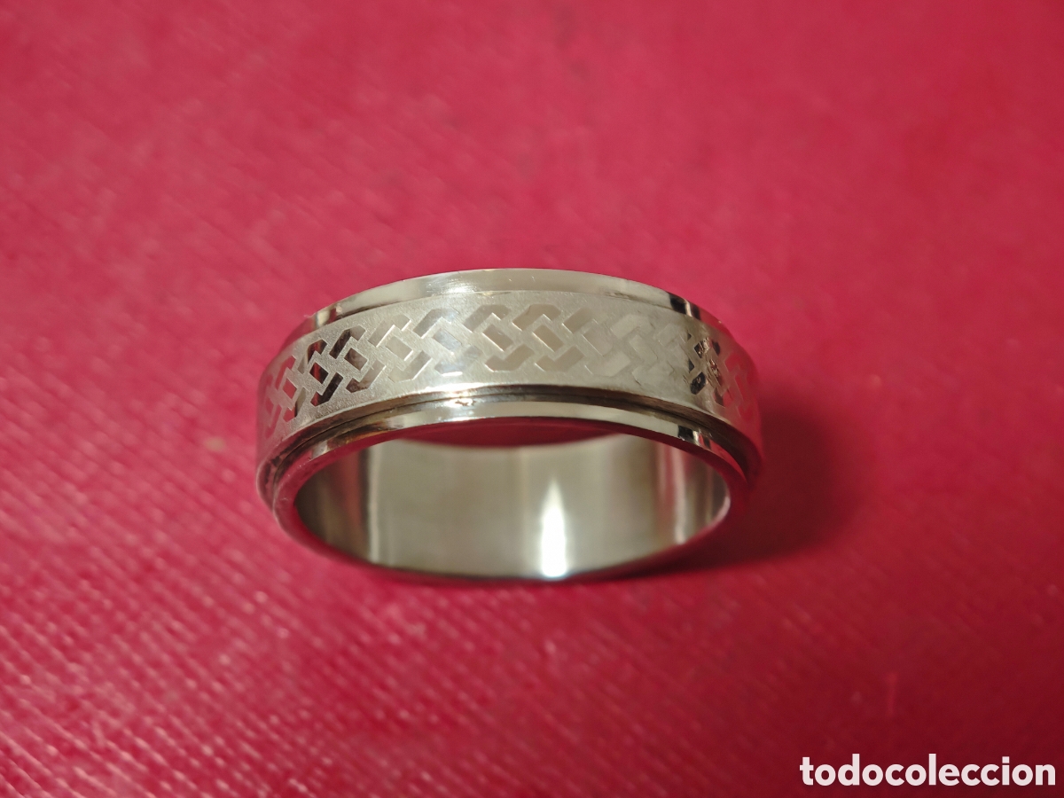 Joyeria: Bonito anillo de acero inoxidable hombre nuevo