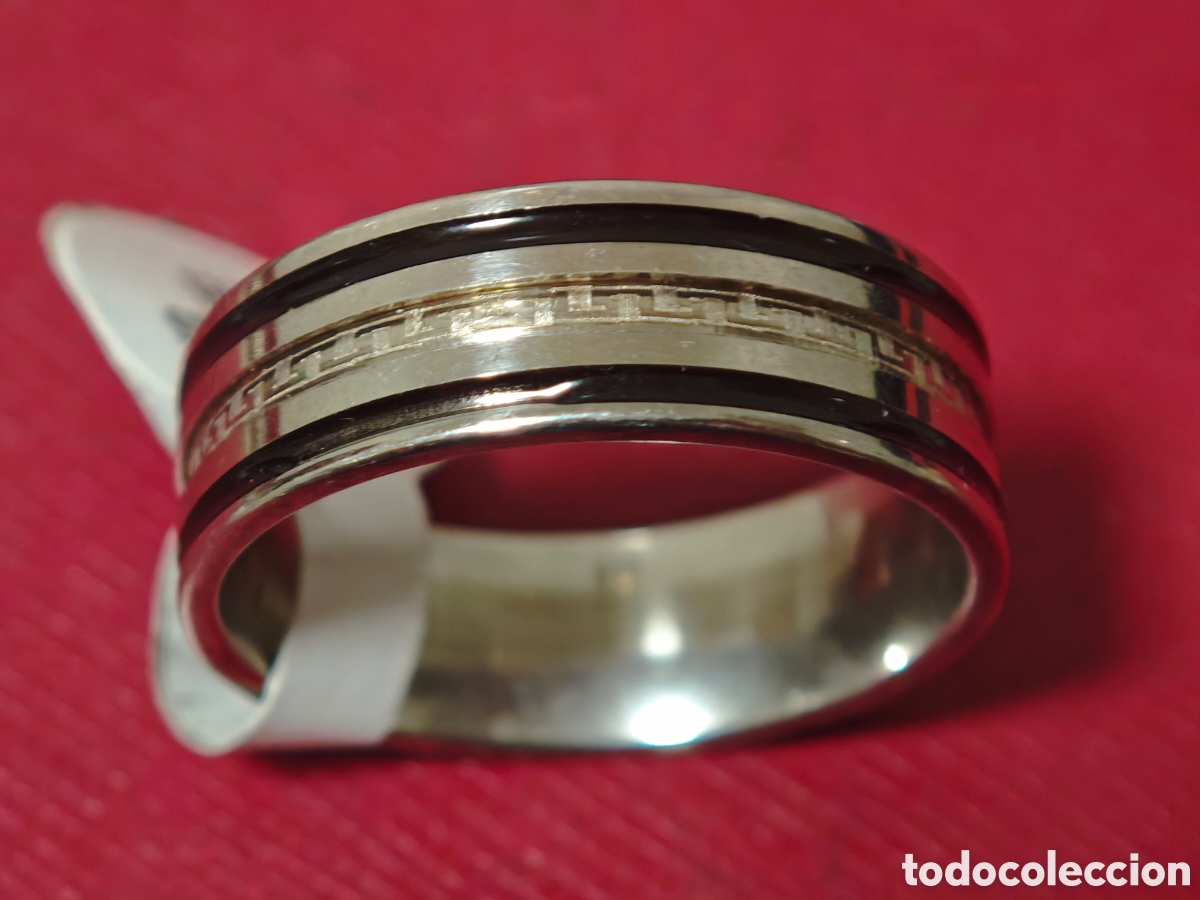 Joyeria: Anillo de acero inoxidable nuevo hombre