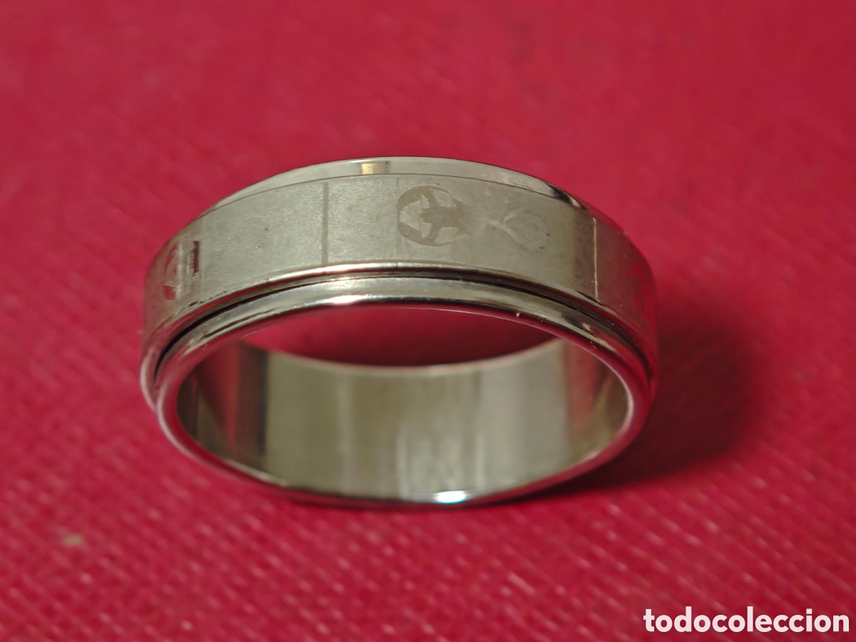 Joyeria: Anillo acero inoxidable con grabados nuevos - Foto 2