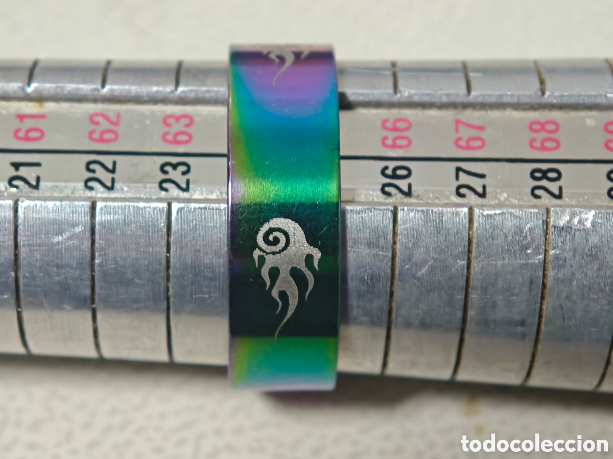 Joyeria: Anillo de acero inoxidable nuevo multicolor - Foto 4