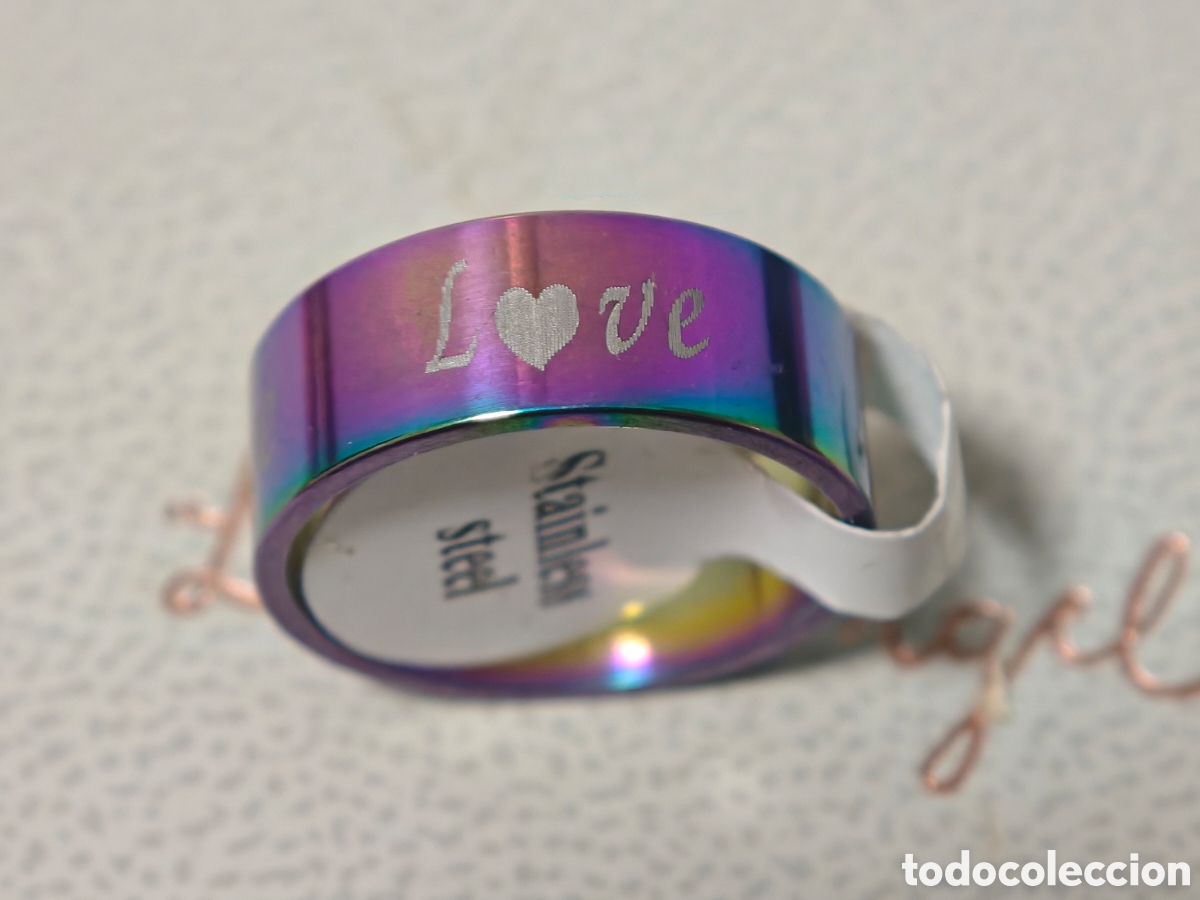 Joyeria: Al anillo de acero inoxidable nuevo multicolor - Foto 2