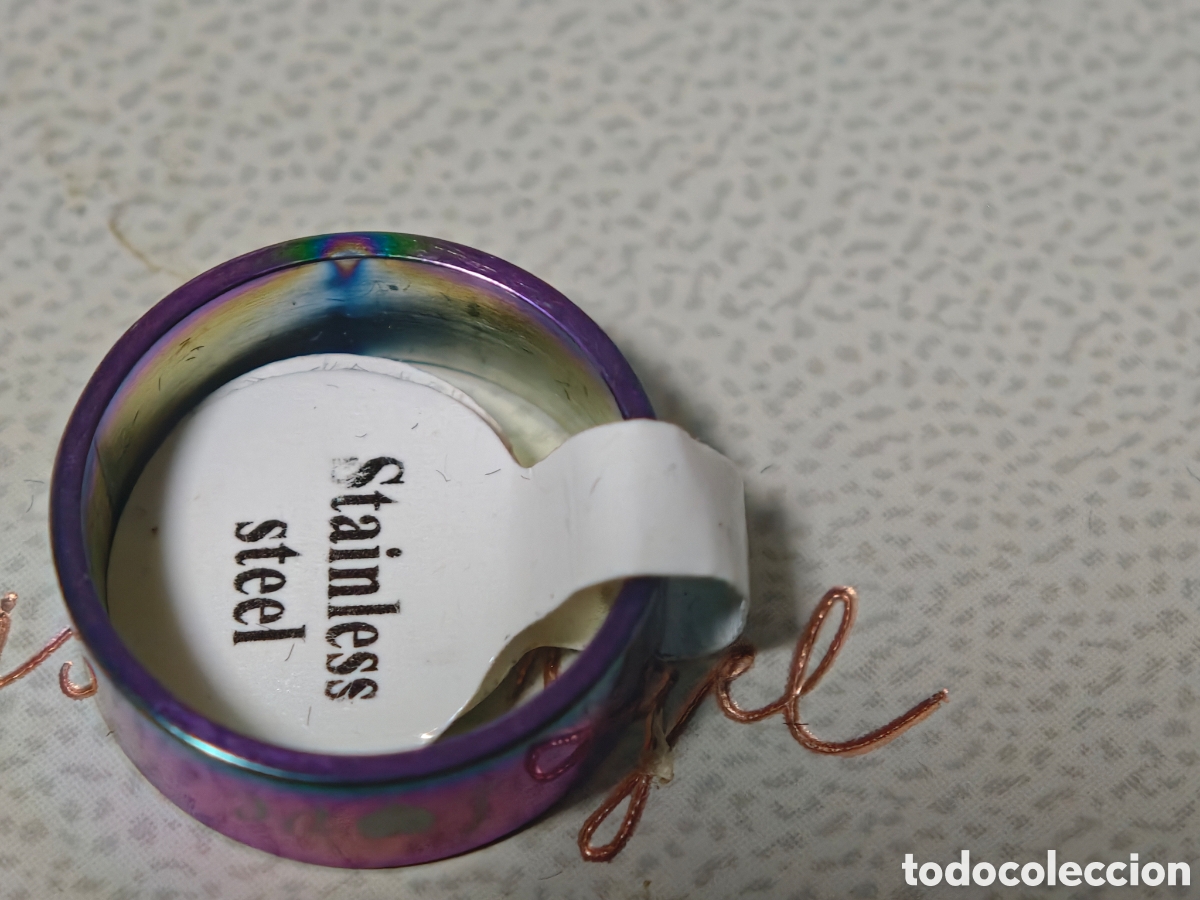Joyeria: Al anillo de acero inoxidable nuevo multicolor - Foto 3