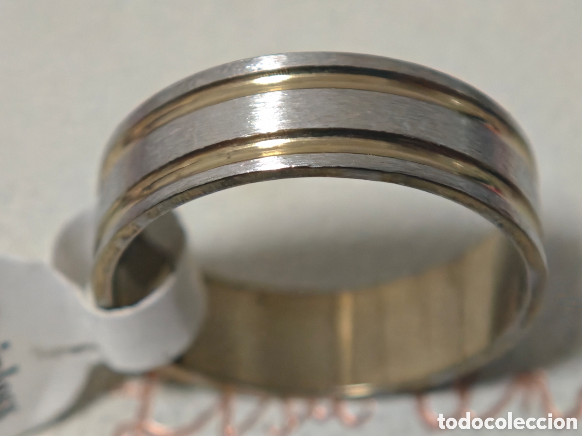 Joyeria: Anillo de acero inoxidable nuevo - Foto 2