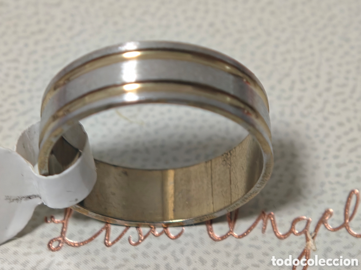 Joyeria: Anillo de acero inoxidable nuevo