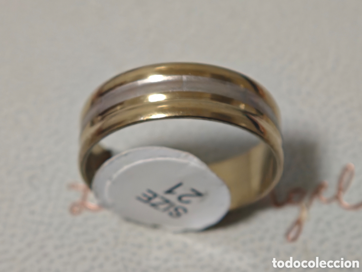 Joyeria: Anillo de acero inoxidable nuevo