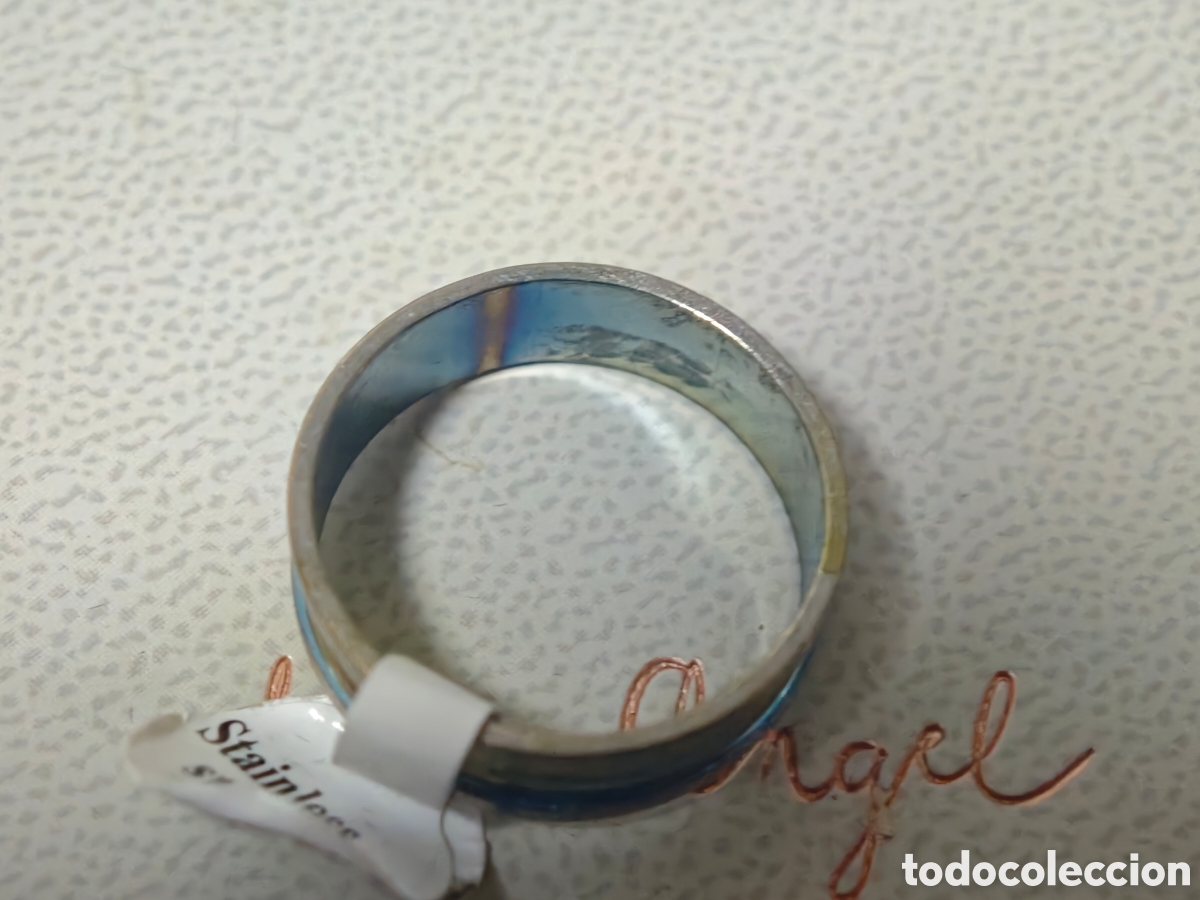 Joyeria: Anillo de acero inoxidable nuevo - Foto 3