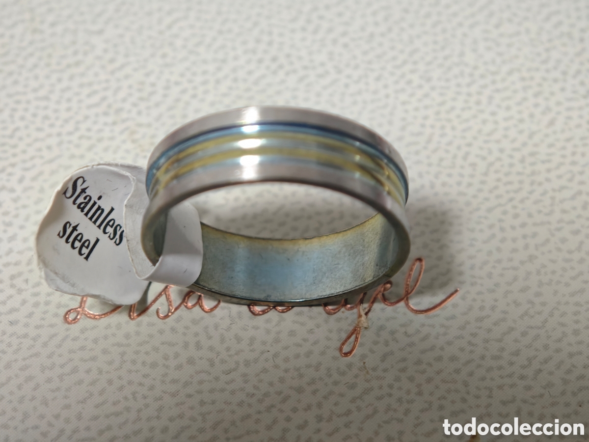 Joyeria: Anillo de acero inoxidable nuevo - Foto 1