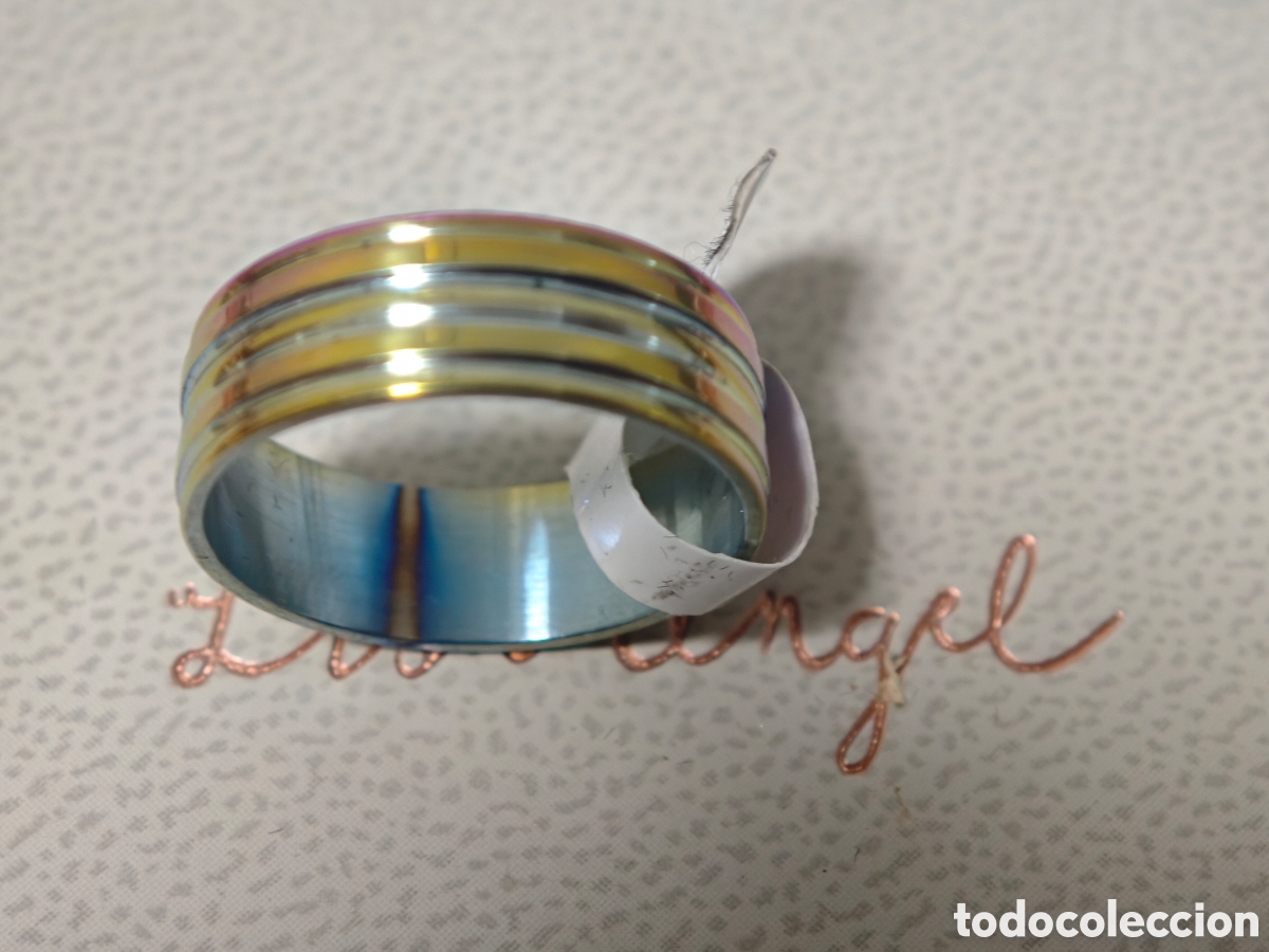 Joyeria: Anillo de acero nuevo - Foto 1