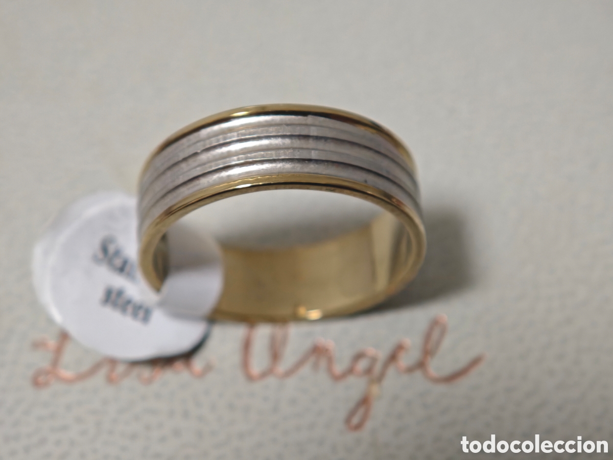 Joyeria: Anillo de acero nuevo - Foto 2