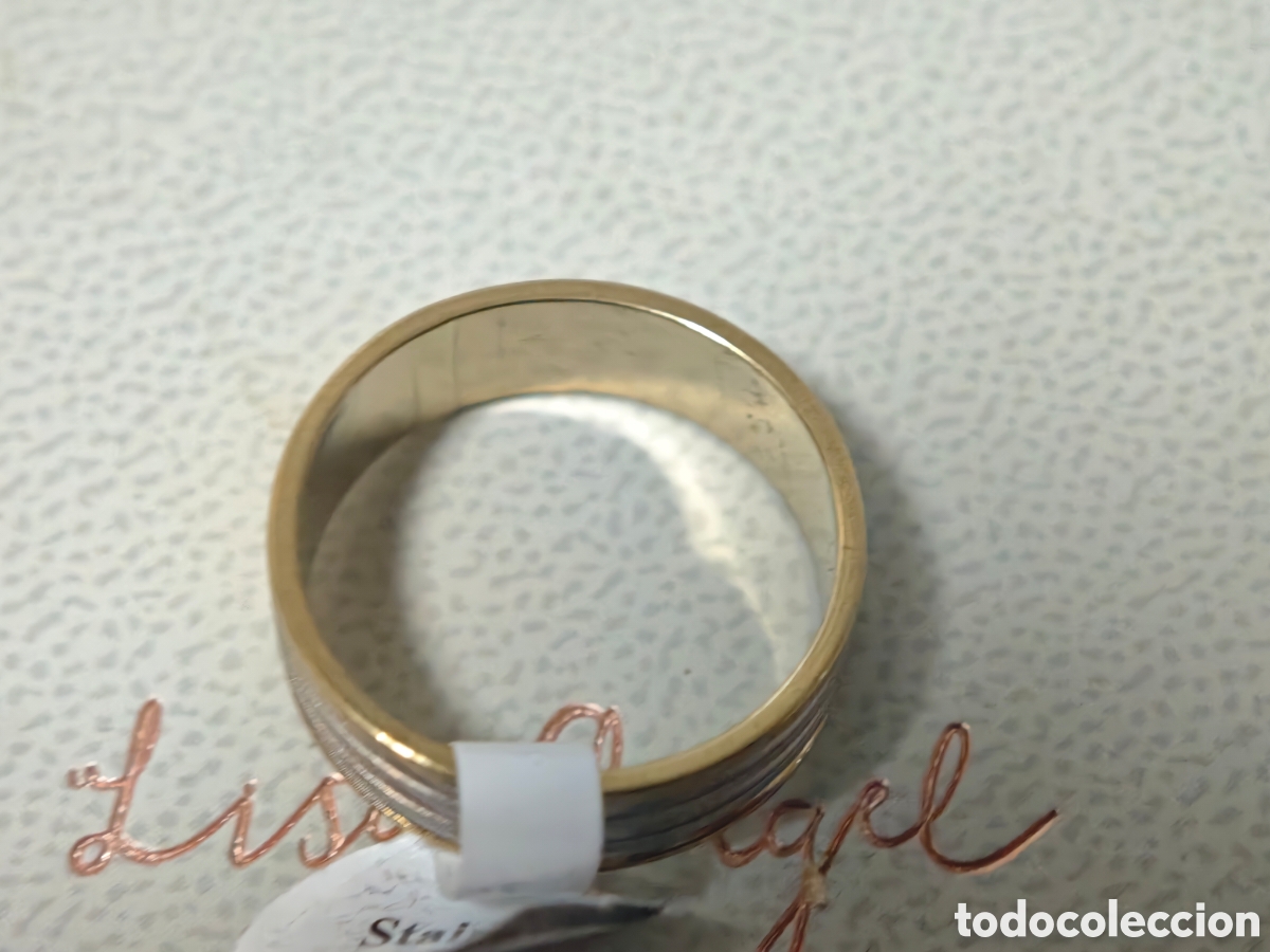 Joyeria: Anillo de acero nuevo - Foto 3