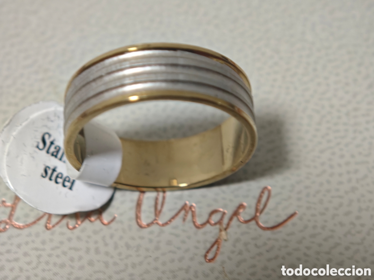 Joyeria: Anillo de acero nuevo - Foto 1