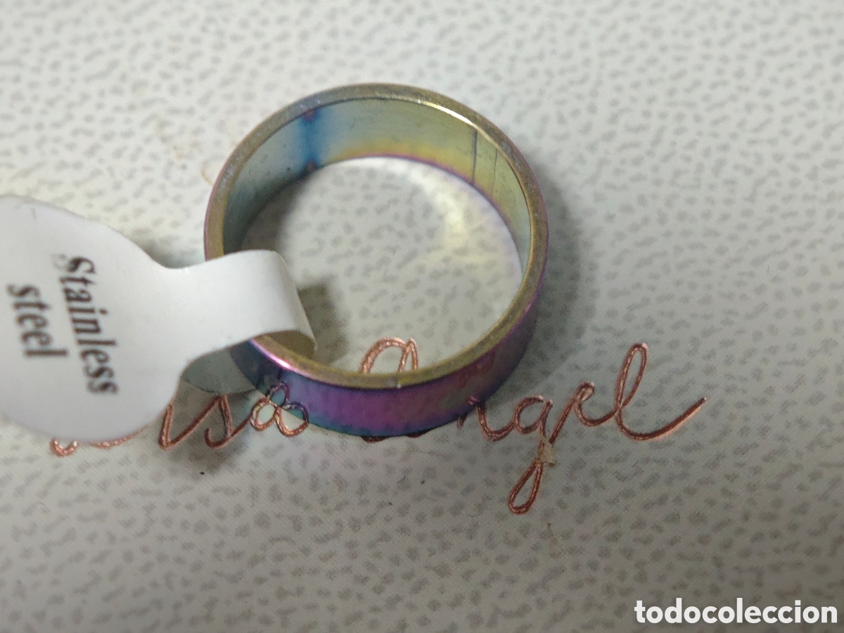 Joyeria: Anillo de acero inoxidable nuevo - Foto 3