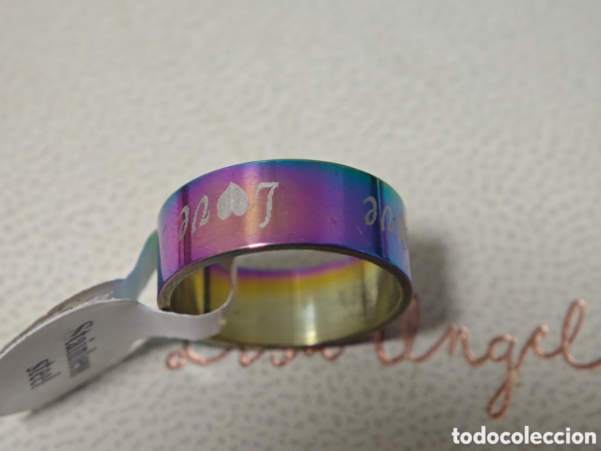 Joyeria: Anillo de acero inoxidable nuevo - Foto 1
