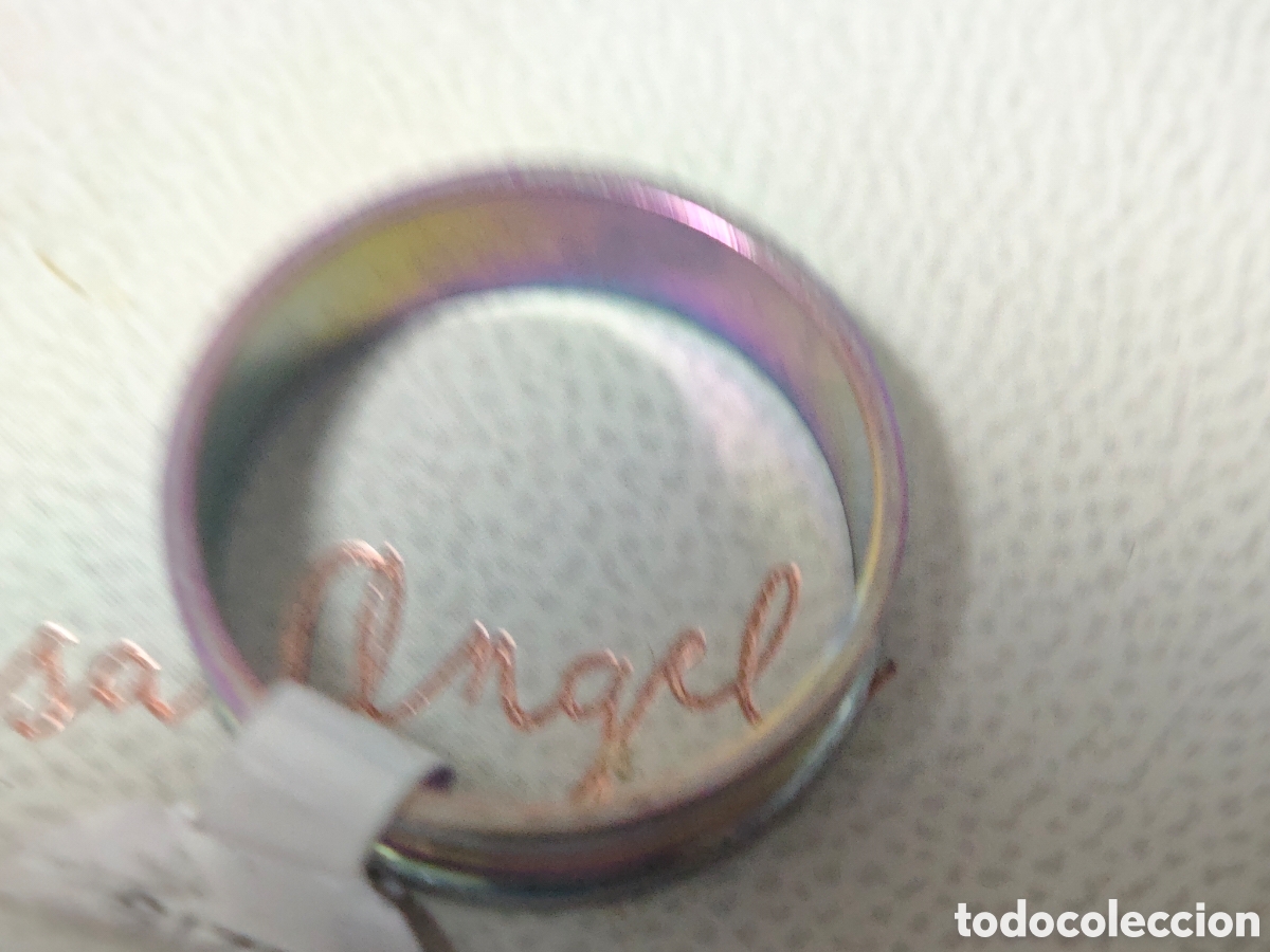 Joyeria: Bonito anillo de acero inoxidable nuevo - Foto 3