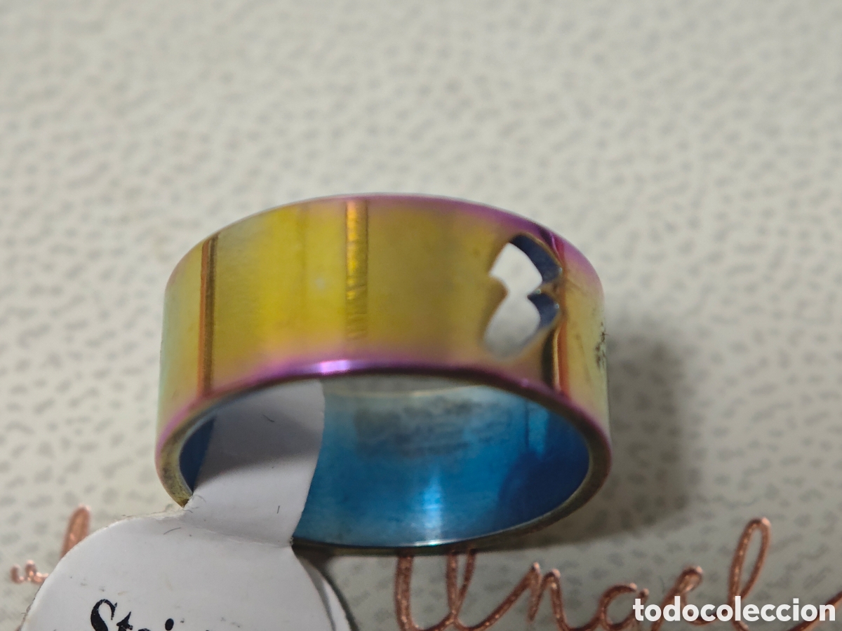 Joyeria: Anillo de acero inoxidable nuevo - Foto 2