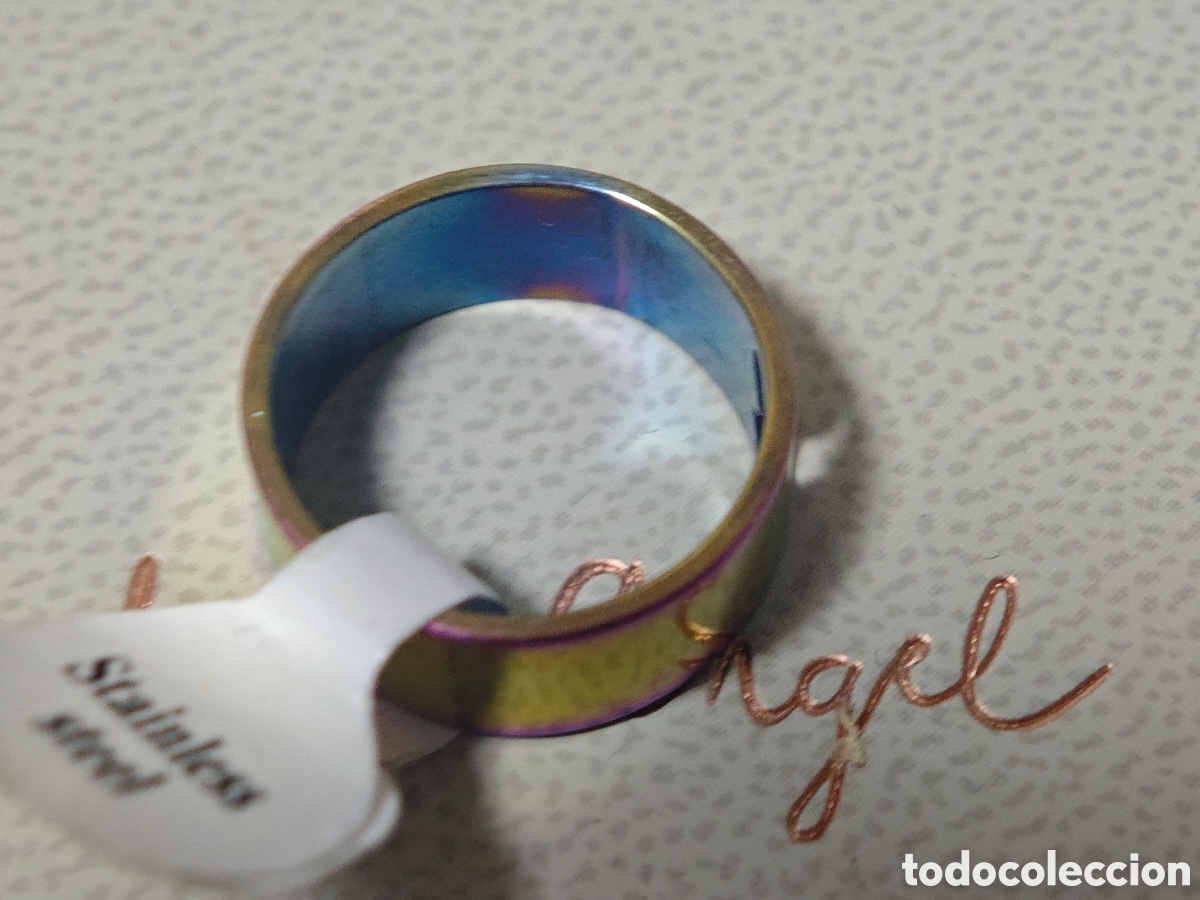 Joyeria: Anillo de acero inoxidable nuevo - Foto 3