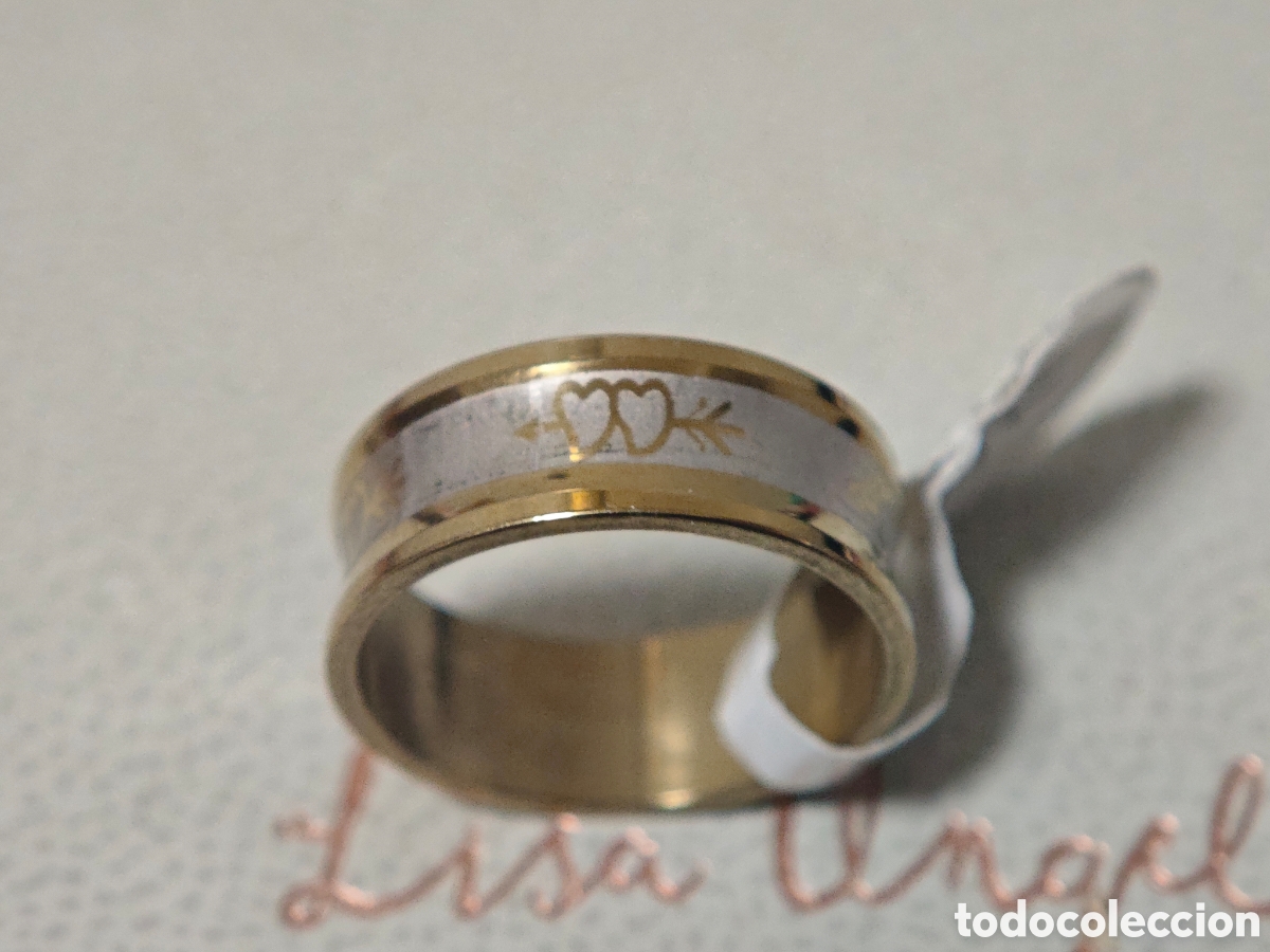 Joyeria: Bonito anillo de acero inoxidable nuevo - Foto 1