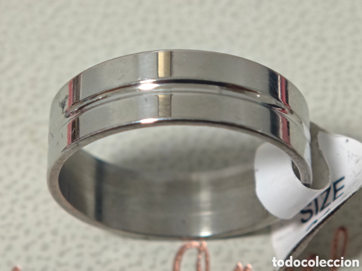 Joyeria: Anillo de acero inoxidable nuevo - Foto 2