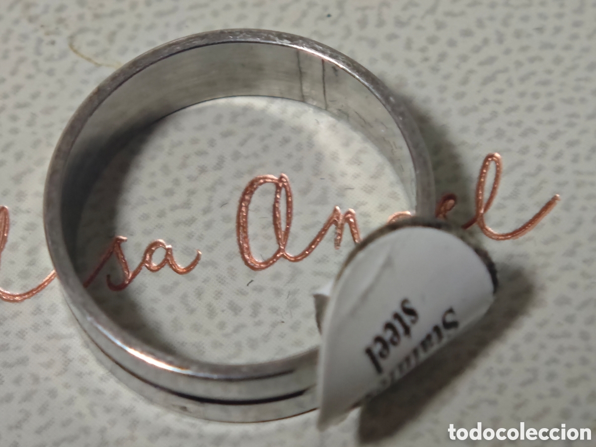 Joyeria: Anillo de acero inoxidable nuevo - Foto 3