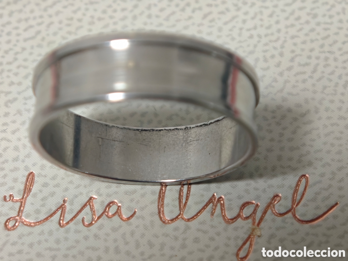 Joyeria: Anillo de acero inoxidable nuevo hombre grande