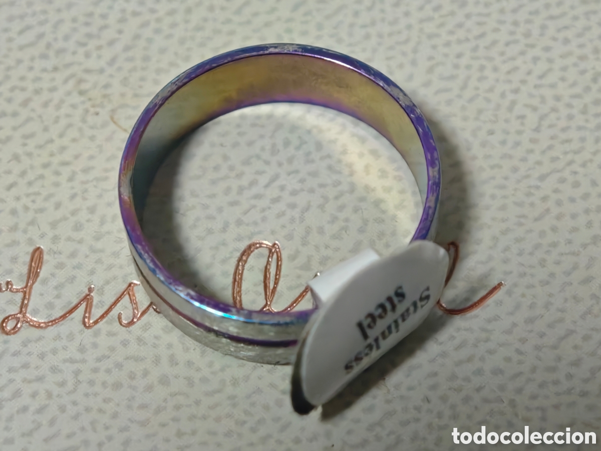 Joyeria: Anillo acero inoxidable nuevo - Foto 3