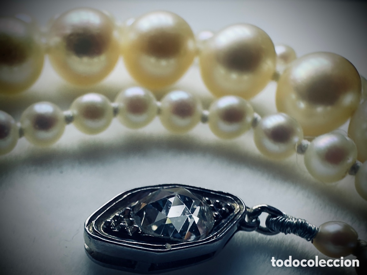Joyeria: Collar antiguo oro y diamante - Foto 4