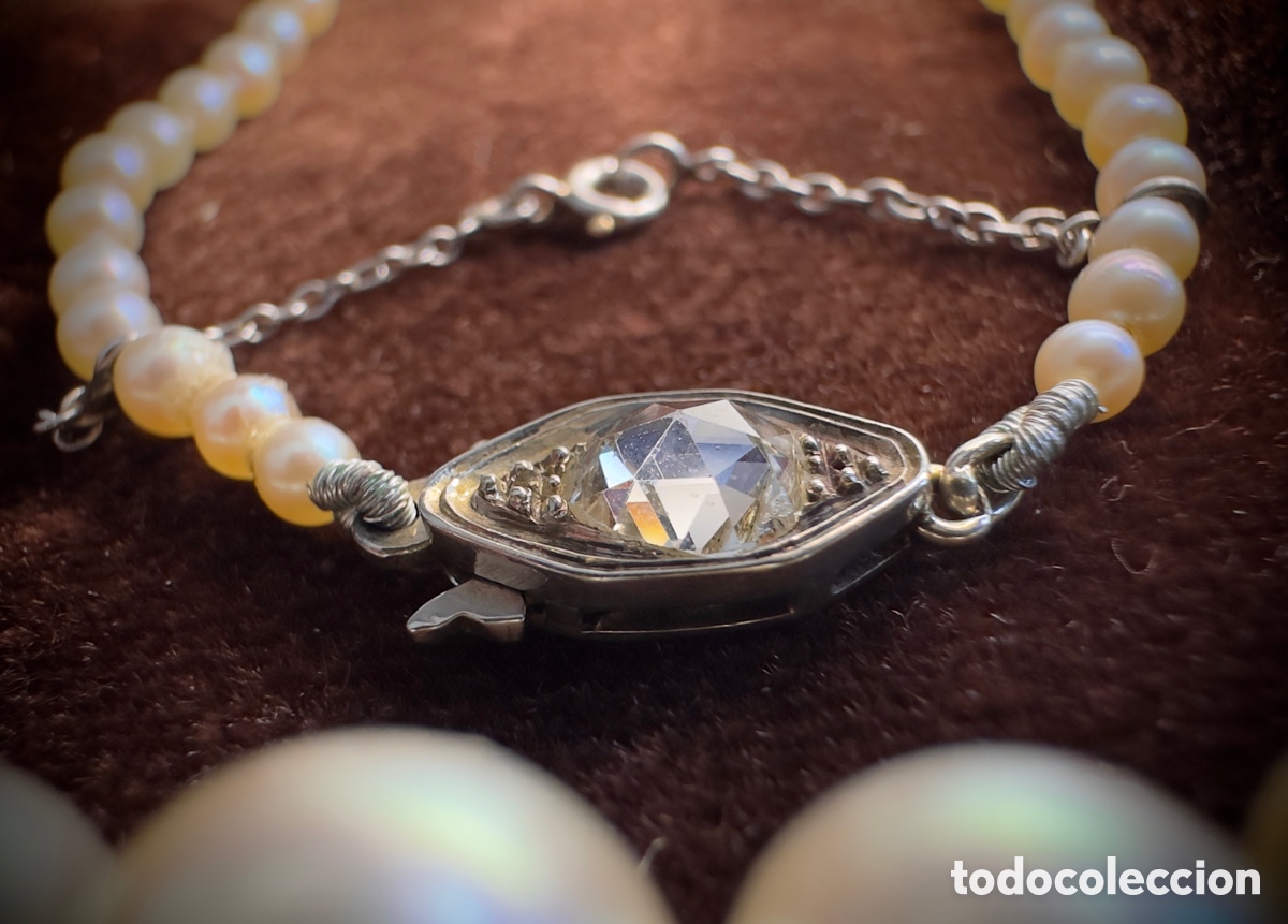 Joyeria: Collar antiguo oro y diamante - Foto 5