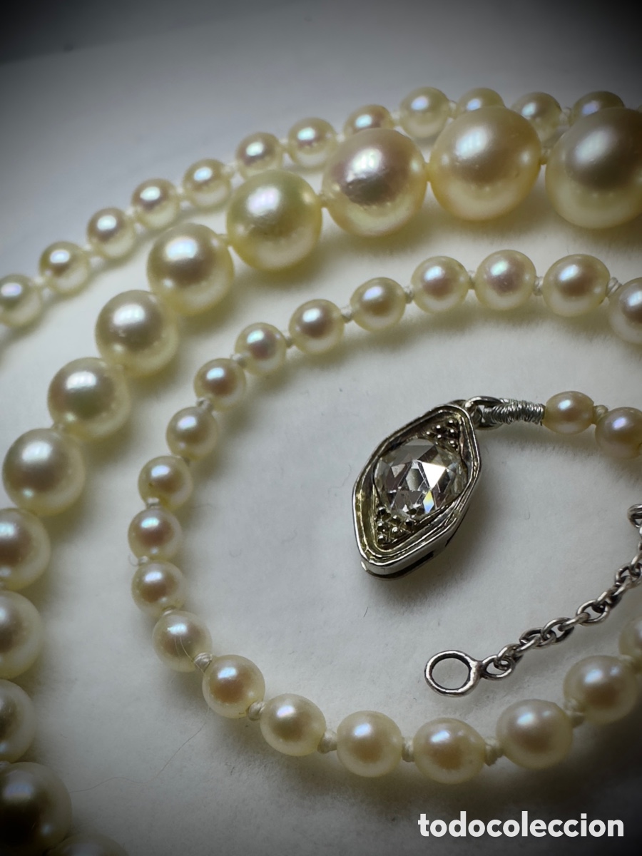 Joyeria: Collar antiguo oro y diamante - Foto 6