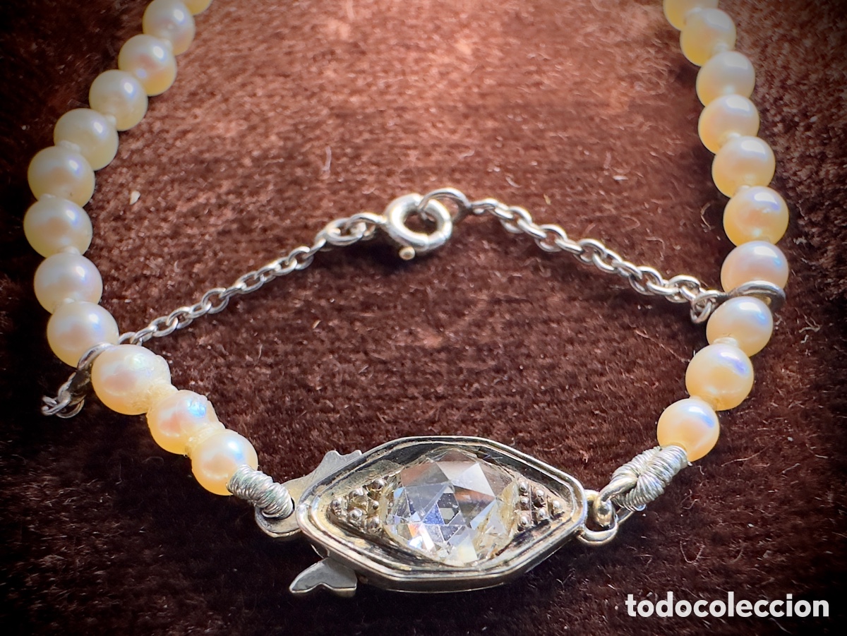 Joyeria: Collar antiguo oro y diamante - Foto 7