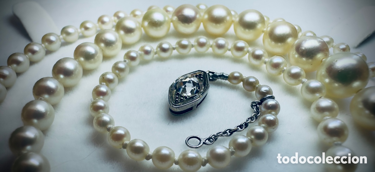 Joyeria: Collar antiguo oro y diamante - Foto 8