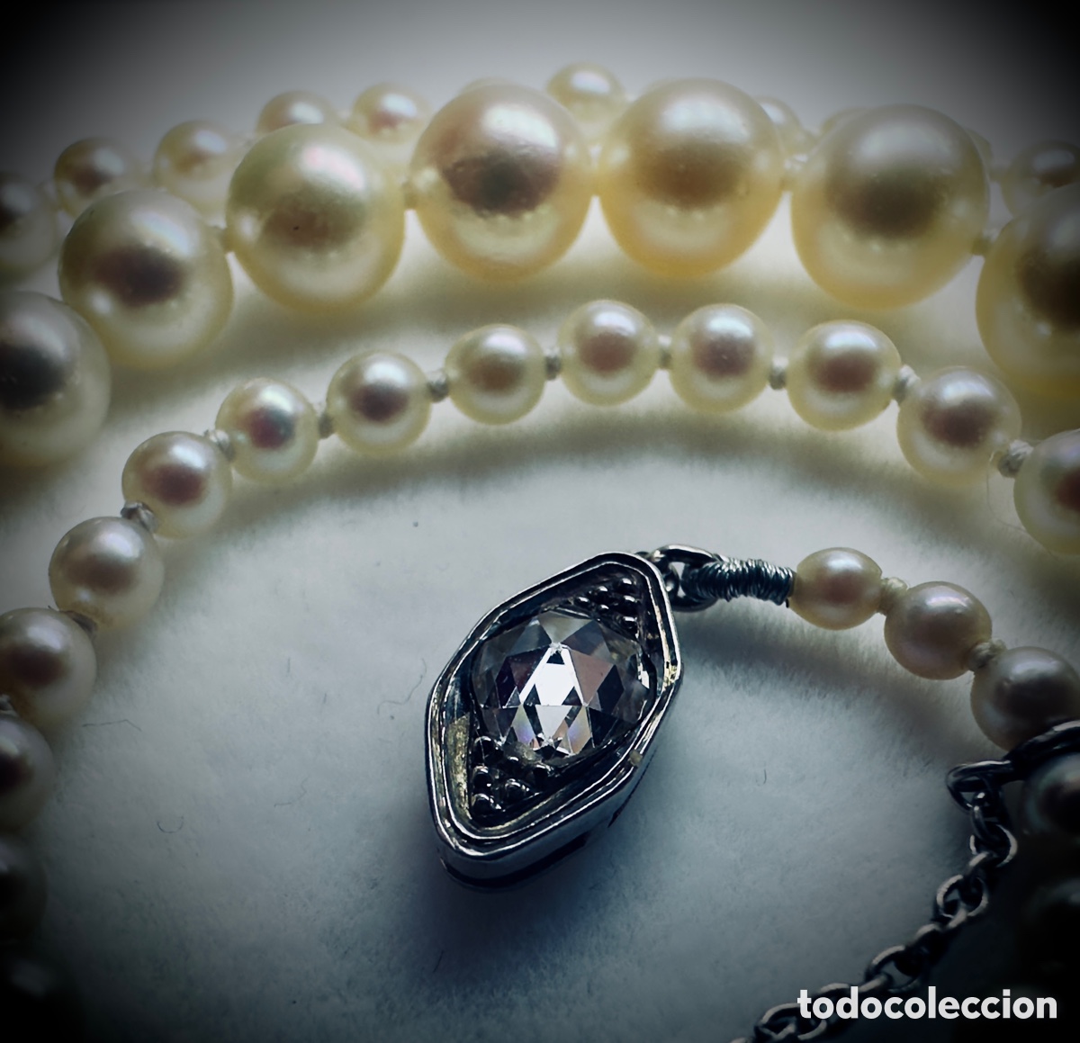 Joyeria: Collar antiguo oro y diamante - Foto 9
