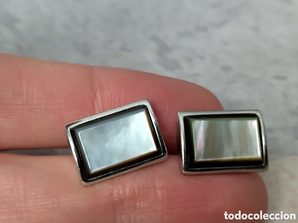 Joyeria: Gemelos PRADA plata de ley 925 con contrastes - Foto 5