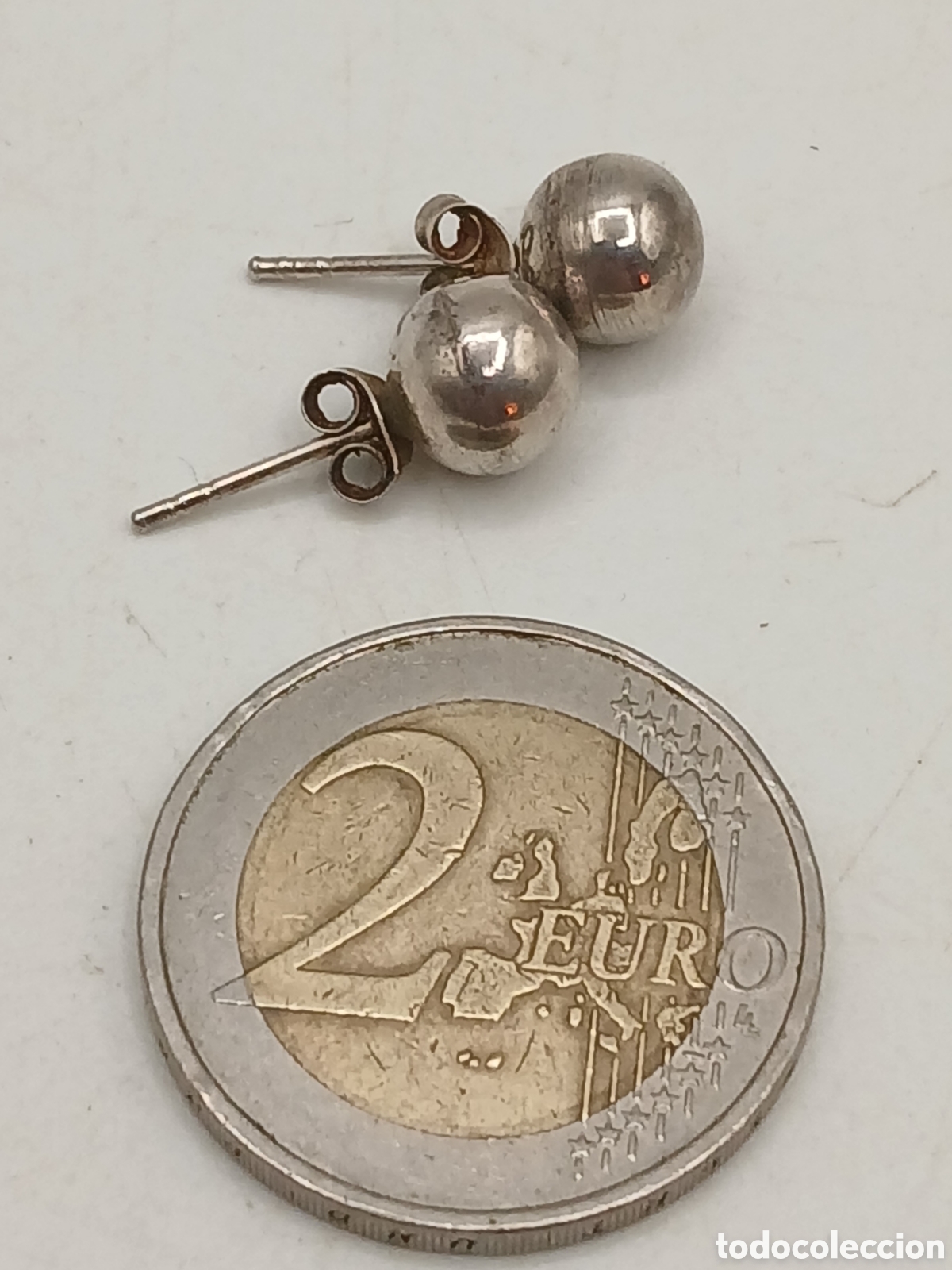 Joyeria: Pendientes bolas plata 925mls - Foto 2